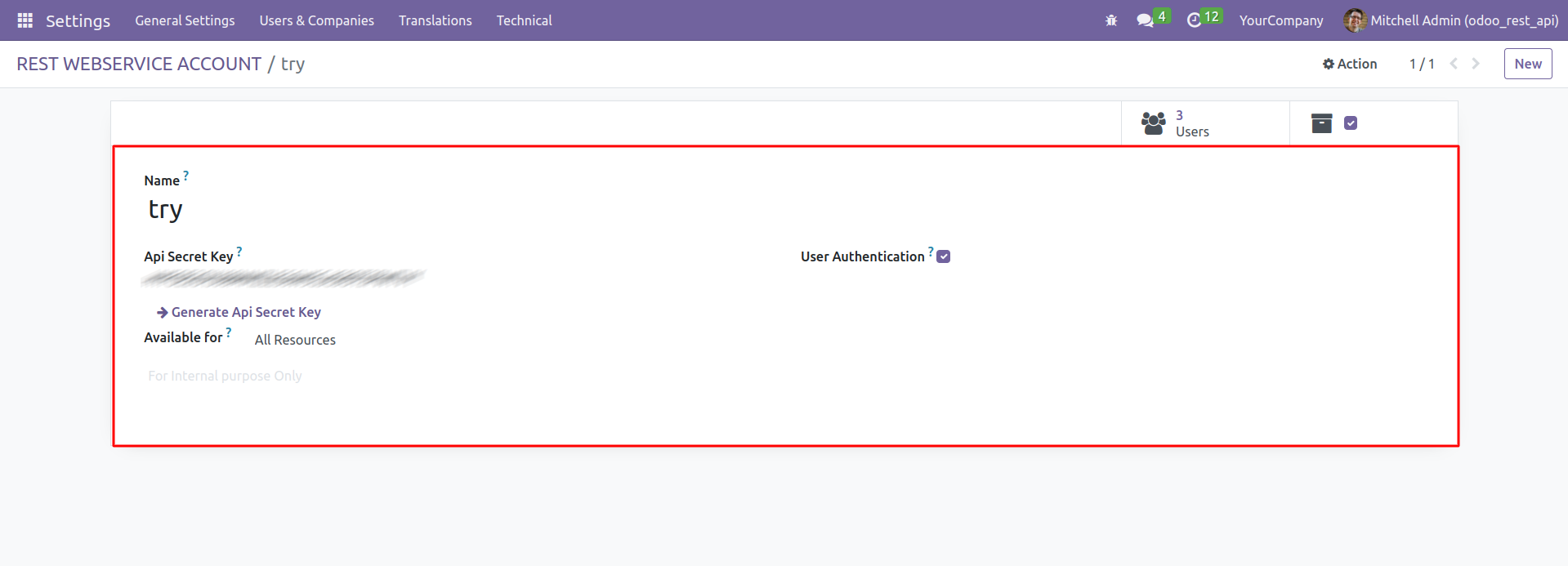 API Creation